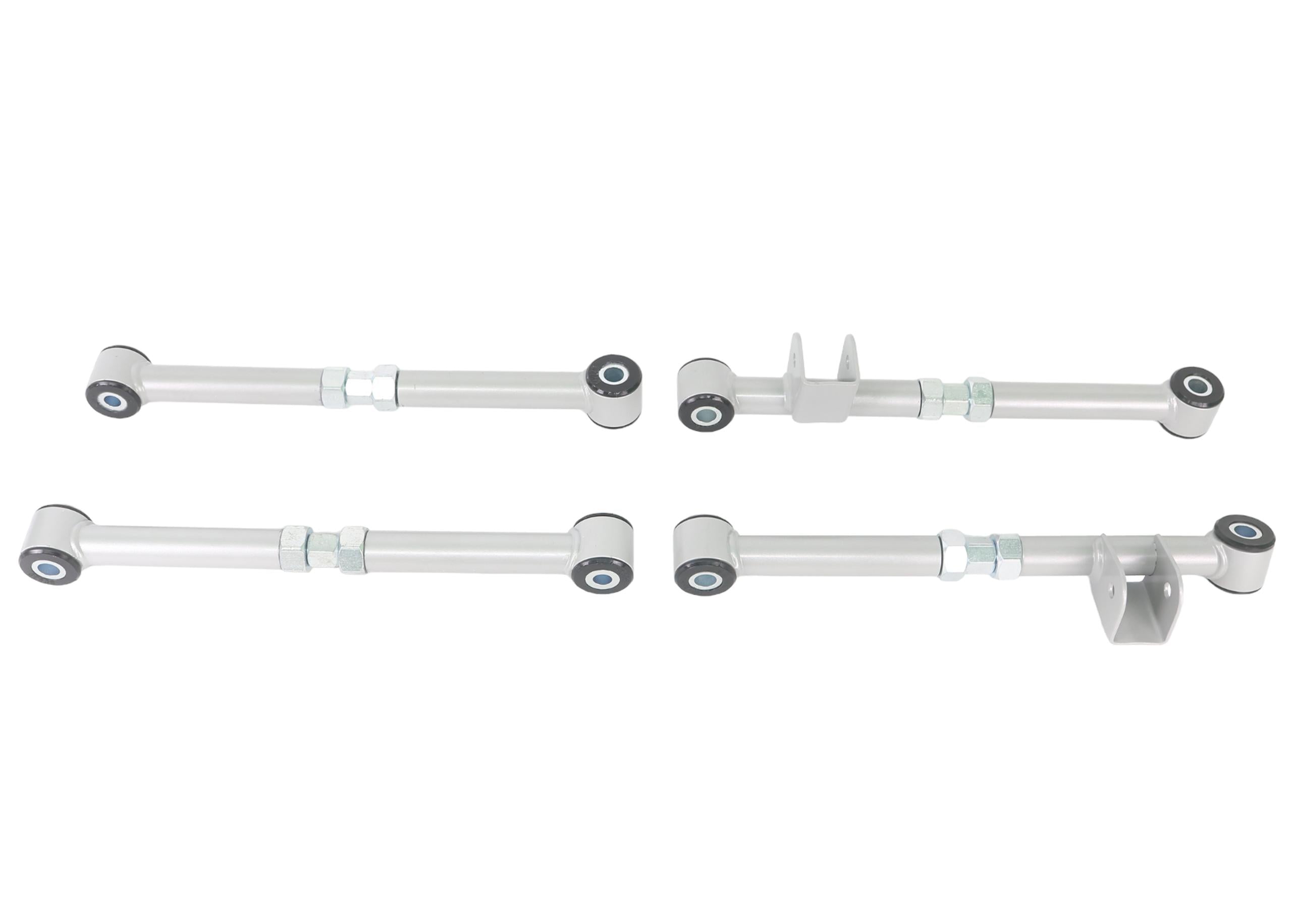 Whiteline Performance Control Arm Lower Front And Rear Arm 4 X Complete Arms With 50MM Adjustment Whiteline (2001-2007 Forester, Impreza) - KTA109