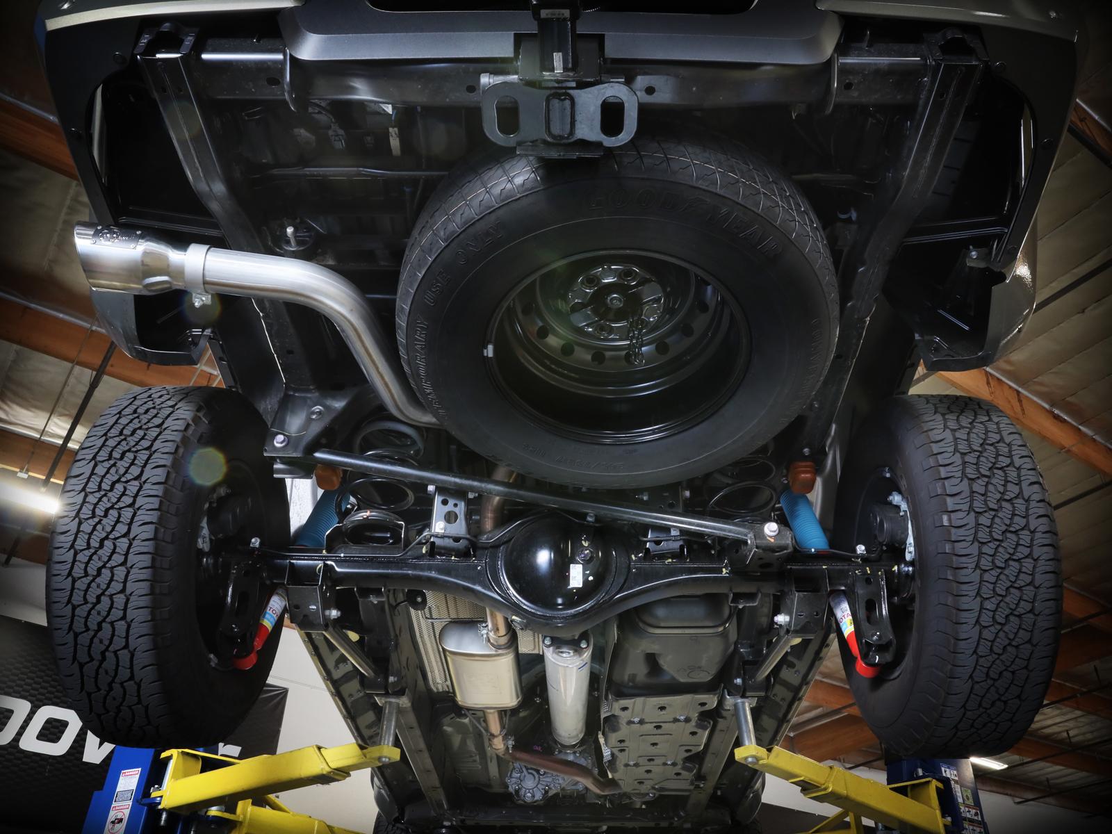 AFE Apollo GT Series 2-1/2 IN to 3 IN 409 SS Cat-Back Exhaust System w/ Polish Tip (2024 Tacoma) - 49-46071-P