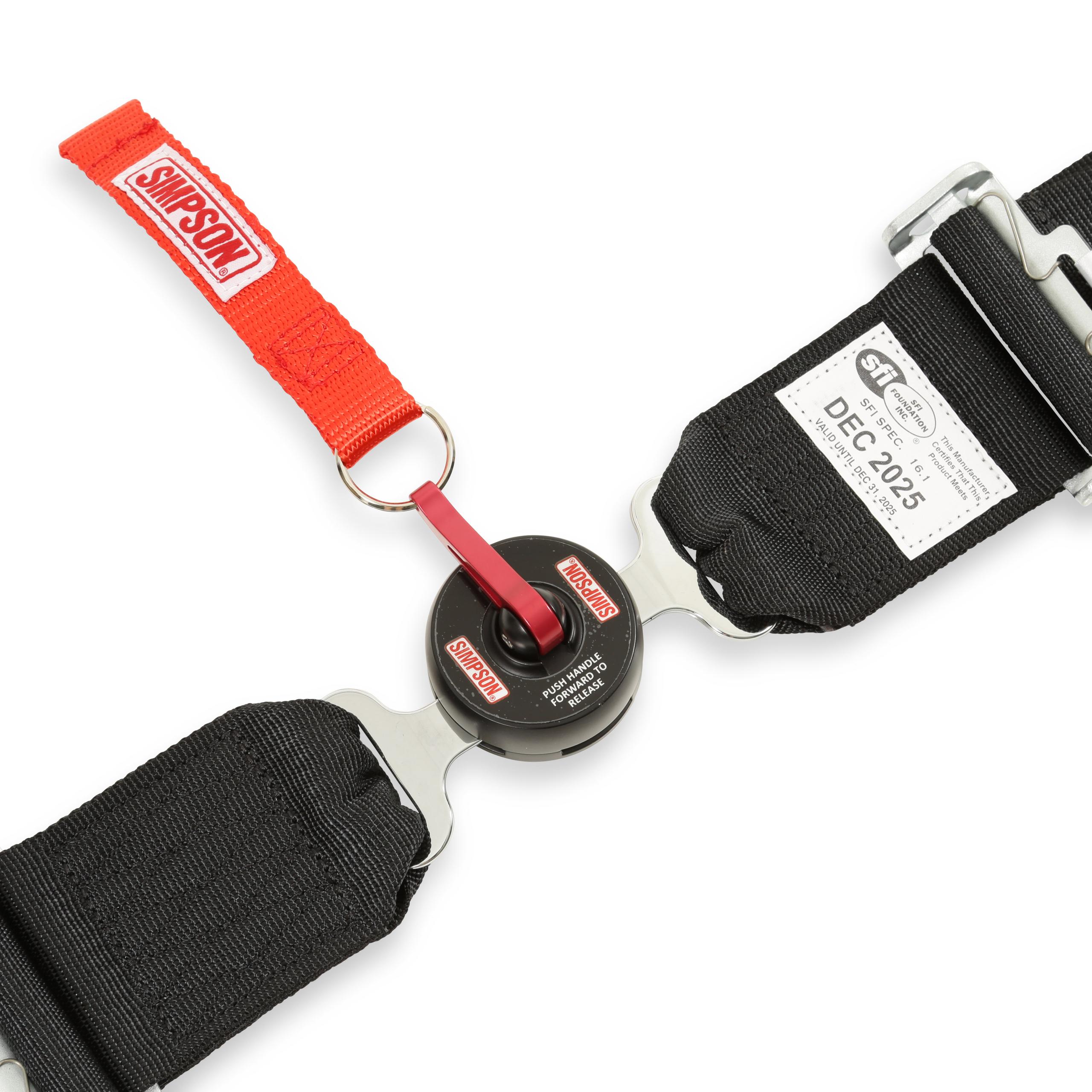 Simpson Racing Lever Camlock Harness - 29110BK