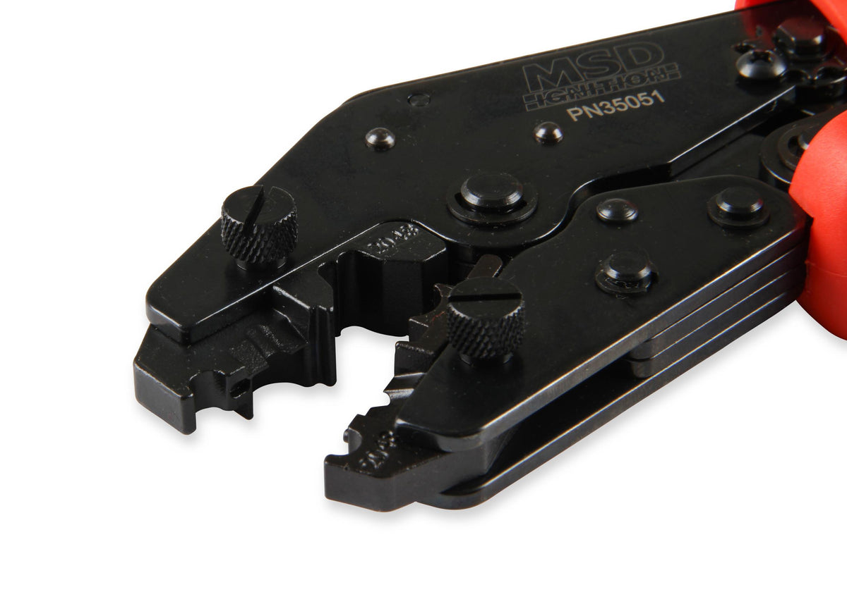 Msd 35051 Pro Crimp Tool, Ratchet Action