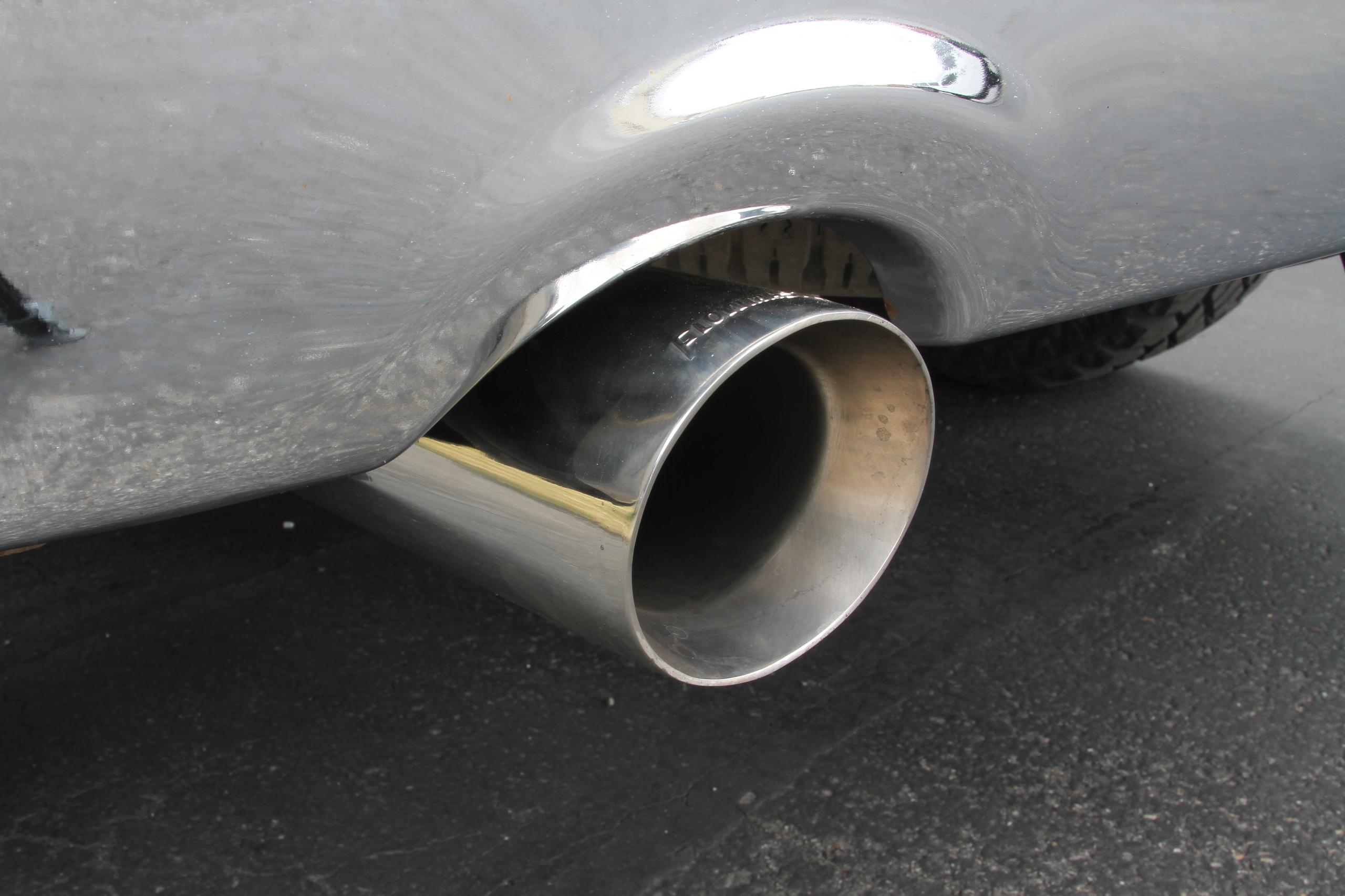 Flowmaster Exhaust Tip - 4.00 in. Angle Cut Polished SS - Clamp-On