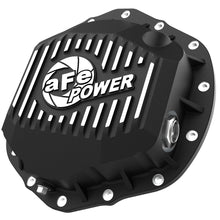 AFE Pro Series Rear Differential Cover Black w/ Machined Fins (GM Diesel Trucks 2020 V8-6.6L (td) L5P) - 46-71260B