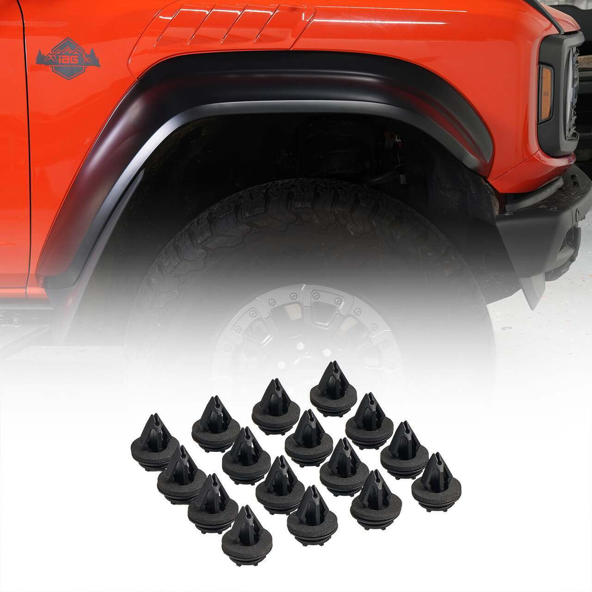 IAG Performance Iag Front Fender Clip Kit 16 Per Bag - IAG-BDY-F3193