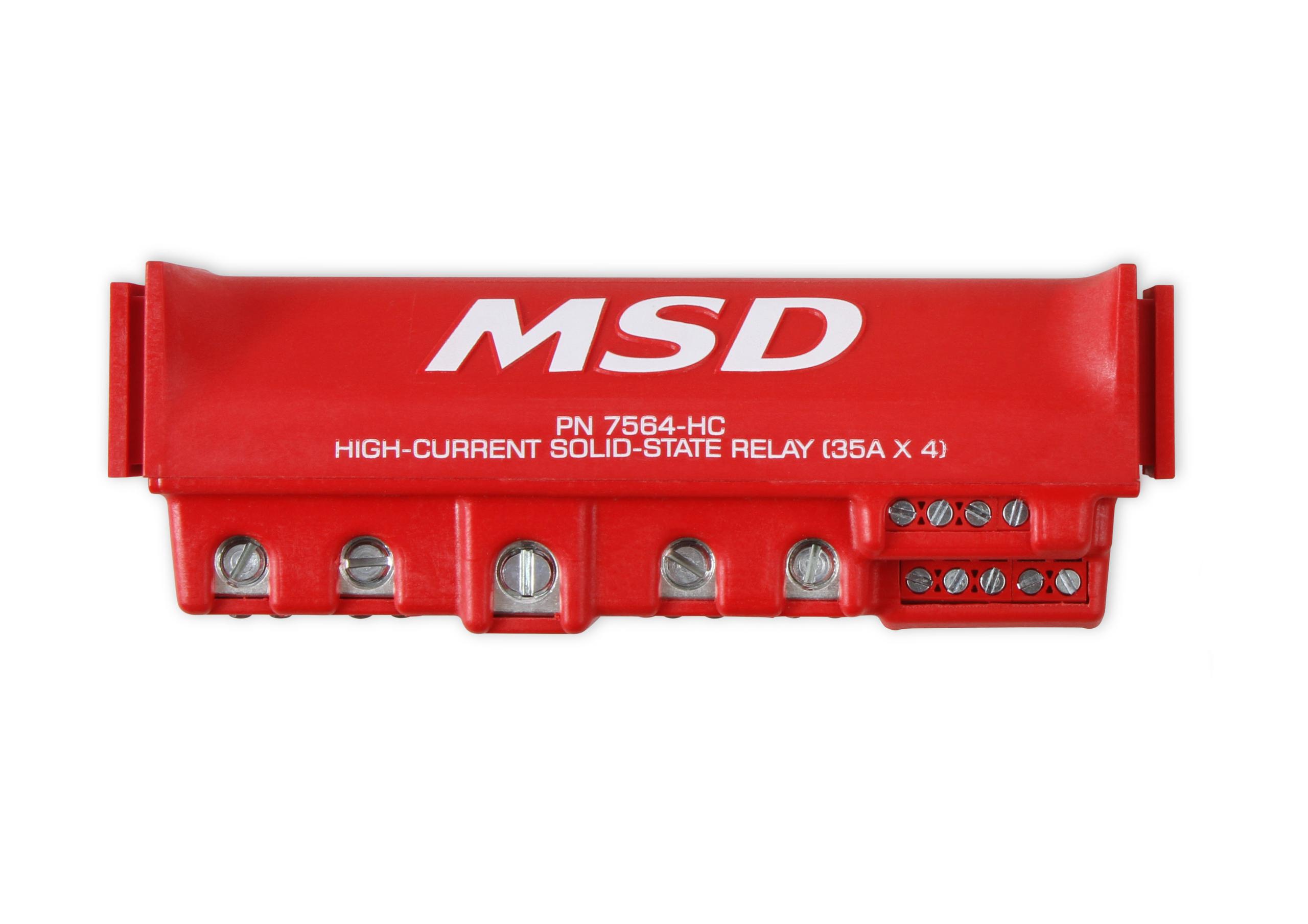 MSD High Current Relay Block - 7564-HC