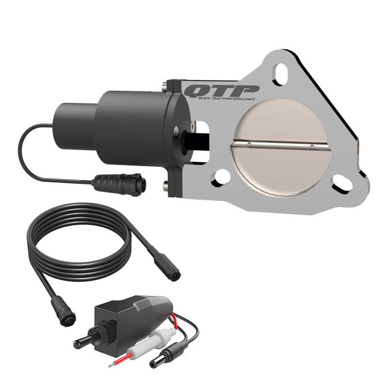 QTP 3.00 Inch QTP Electric Exhaust Cutout Valve - QTEC30