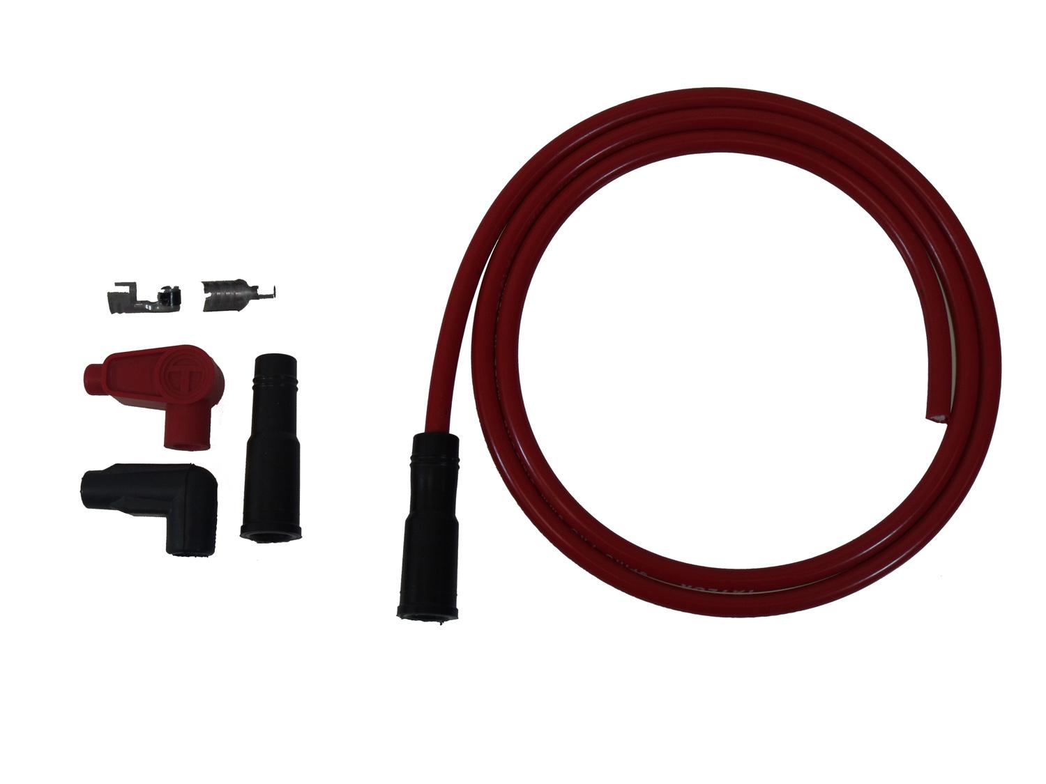 TAYLOR CABLE 8mm Spiro-Pro Repair Kit red Spark Plug Wires - 45425