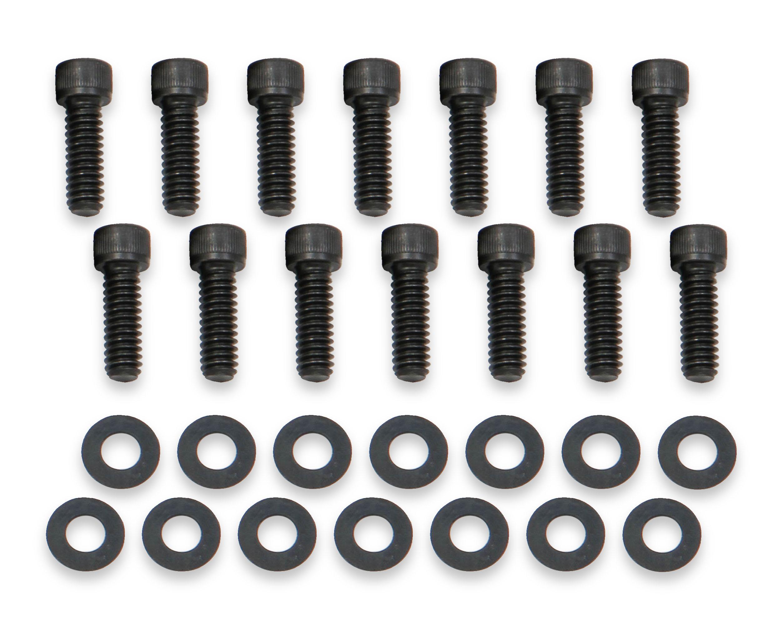 Holley 241-281 Gm Bbc Fab Alum Valve Cvr, Blk