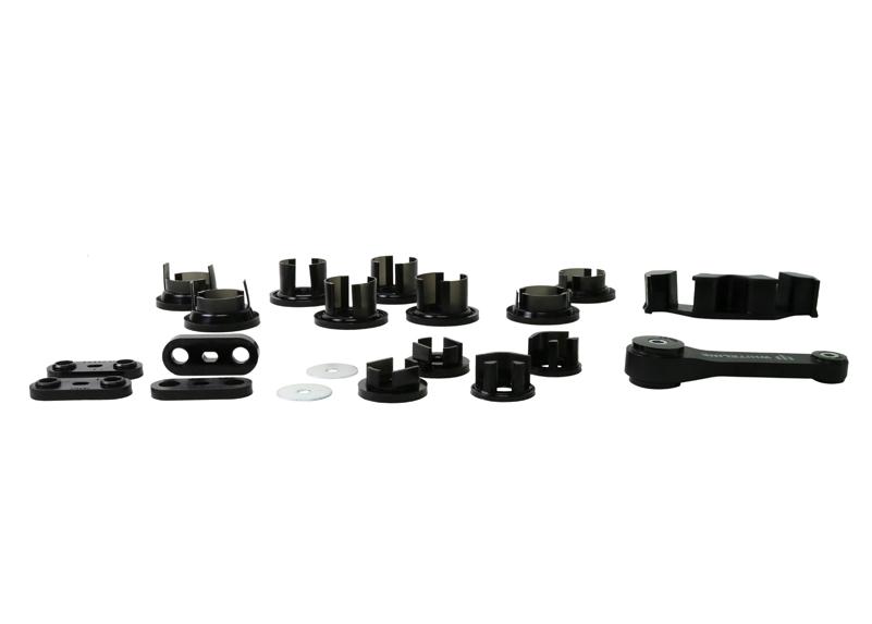 Whiteline Performance Front And Rear Suspension Bushing Kit Fits Subaru Impreza 08-16 Essential Driveline Vehicle Kit Contains W0506, Kca334, Kdt901 And Ksr207 Whiteline (2008-2017 Impreza, WRX) - WEK097