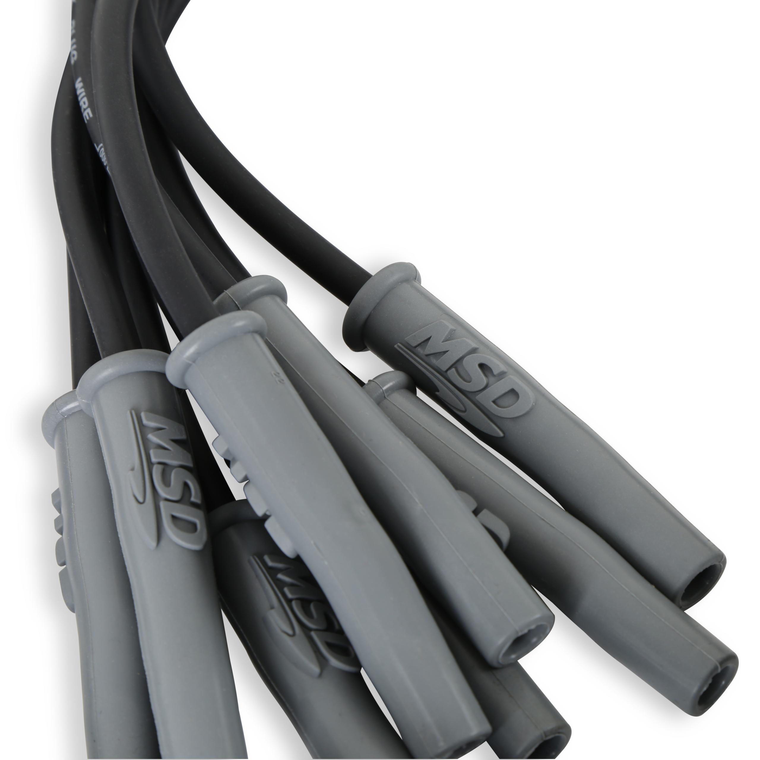 Wire Set, SC Blk, Chry. 383-440 HEI for Dist.  - 32733