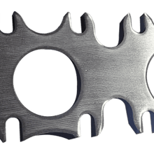 Kooks Dual Pattern Coyote 5.0L/5.2L Header Flange w/ 2" Ports. 3/8" Thick SS. - 70-082