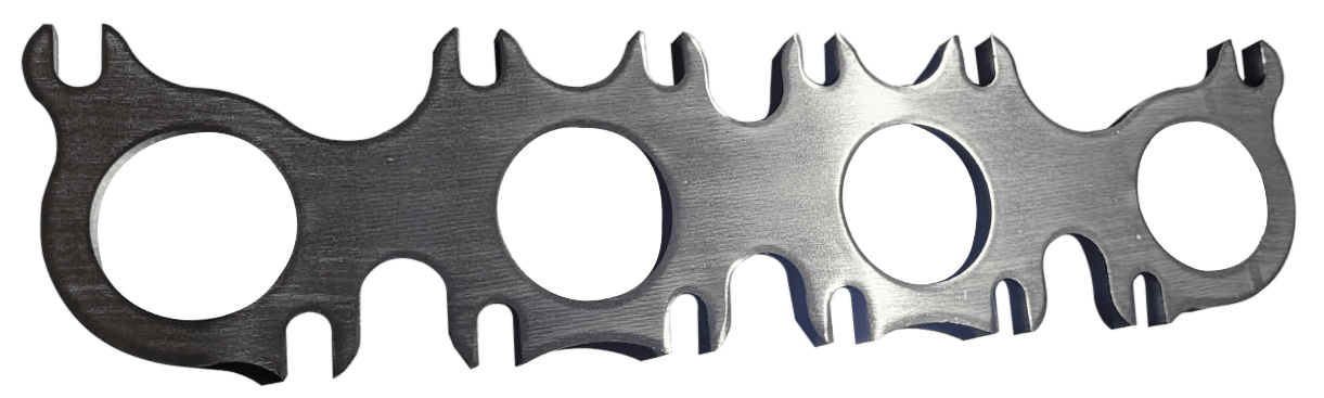 Kooks Dual Pattern Coyote 5.0L/5.2L Header Flange w/ 2" Ports. 3/8" Thick SS. - 70-082