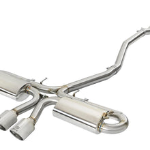 AFE Cat-Back Exhaust System (2017-2019 Honda Civic Si L4-1.5L (t)) - 49-36618-P
