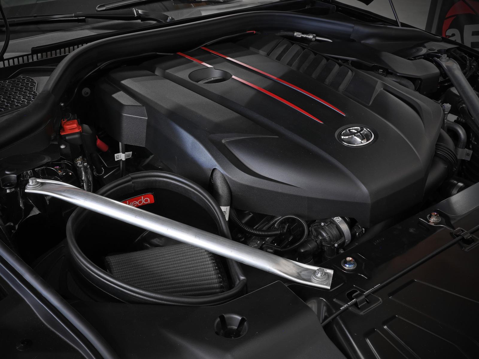aFe Takeda Stage-2 Cold Air Intake System w/ Pro DRY S Filter (2020-2022 Toyota GR Supra 3.0L) - 56-10015D