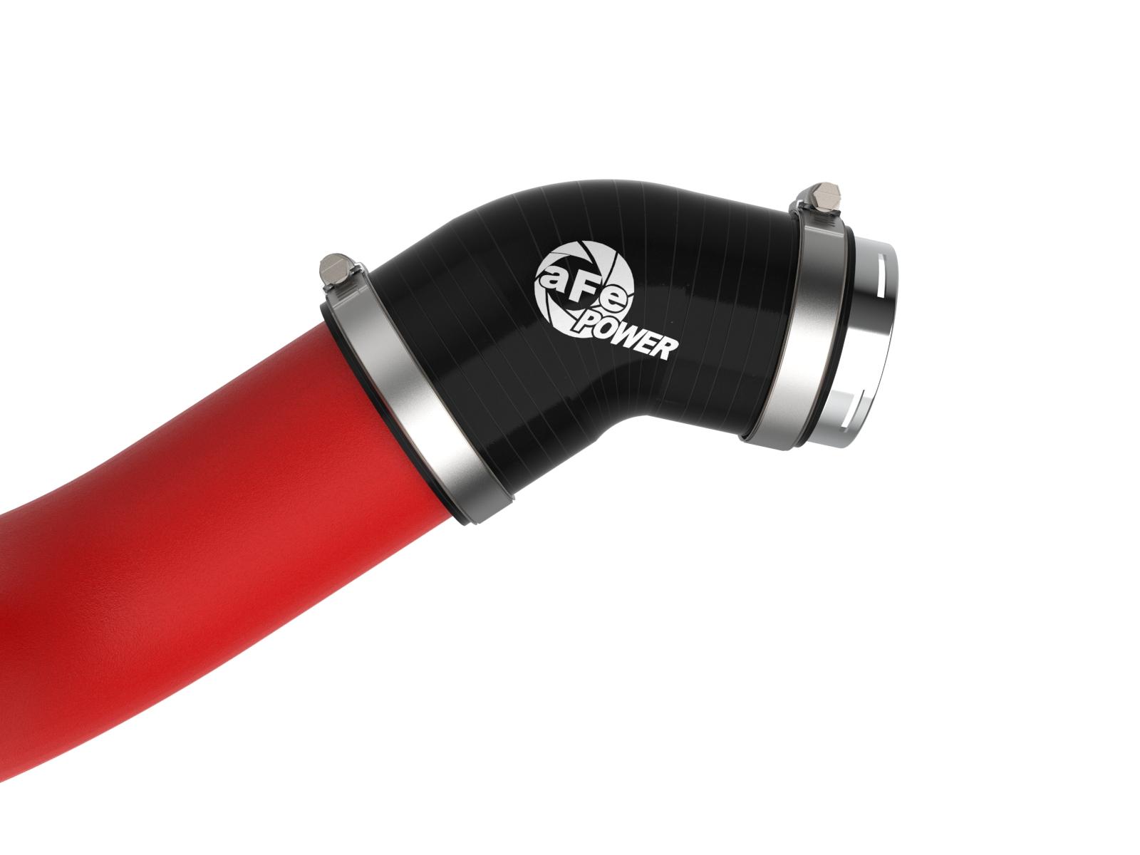 AFE BladeRunner 2-1/2 IN & 3 IN Aluminum Hot and Cold Charge Pipe Kit Red (2023-2025 Colorado , Canyon) - 46-20744-R