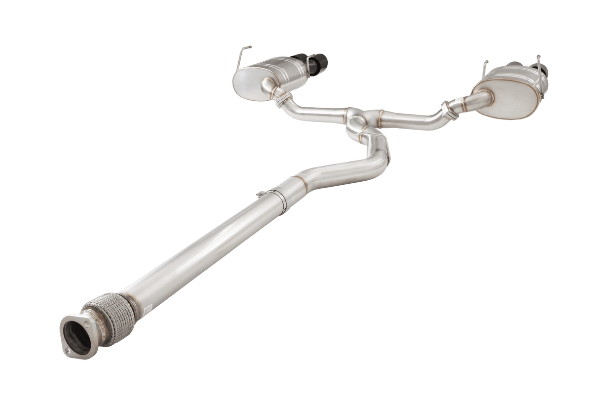 XForce Subaru WRX VB Cat Back Exhaust System with Black Tips - ESSW29BKCS