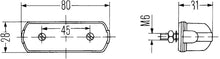 Hella Lamp K Black 2Ka