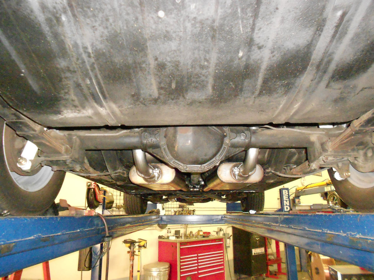 Flowmaster Header-back System - Dual Rear Exit - American Thunder - Moderate/Aggressive