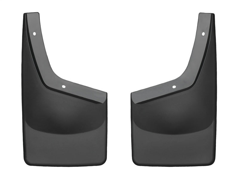 WeatherTech 11+ Ford Super Duty No Drill Mudflaps - Black