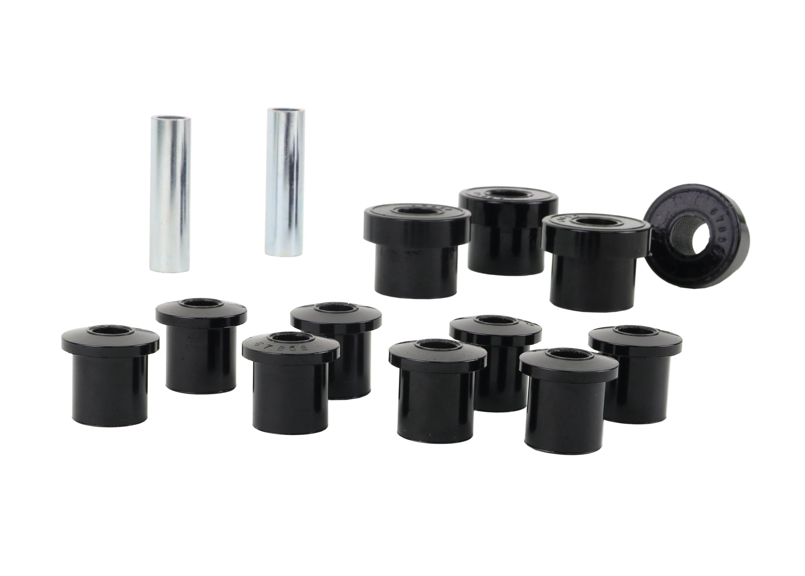 Whiteline Performance Spring - eye front/rear and shackle bushing (1976-1986 CJ5, CJ7, Scrambler) - W73814