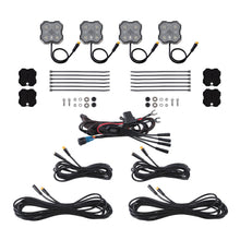 Diode Dyamics Rock Light - Red/White M8 Magnet 4-Pack