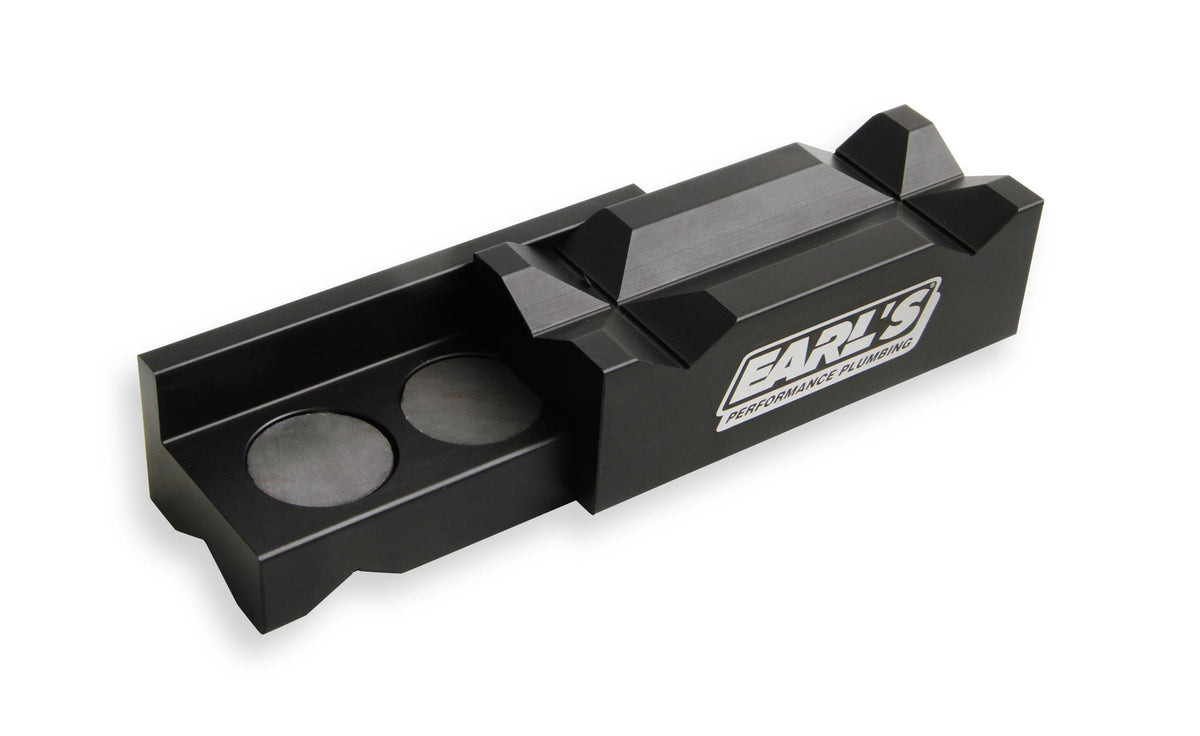 Earls Vice Jaw - Bagged Packaging - 4 In. - Black Aluminum - 1004ERL