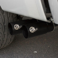 AFE Rebel Series 3 IN to 2-1/2 IN 409 Stainless Steel Cat-Back Exhaust w/Black Tip - 49-44062-B
