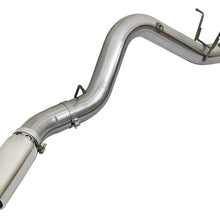 AFE Large Bore-HD 4 IN 409 Stainless Steel DPF-Back Exhaust System w/Polished Tip (2017-2019 Silverado 2500 HD, Silverado 3500 HD, Sierra 2500 HD, Sierra 3500 HD) - 49-44085-P