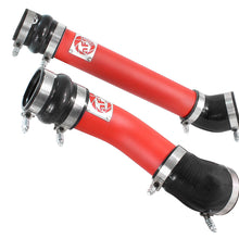 AFE BladeRunner 3 IN Aluminum Hot and Cold Charge Pipe Kit Red (1994-2002 Ram 2500, Ram 3500) - 46-20064-R