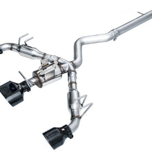 AWE Track Edition Exhaust for GR Corolla - Diamond Black Tips - 3020-53472