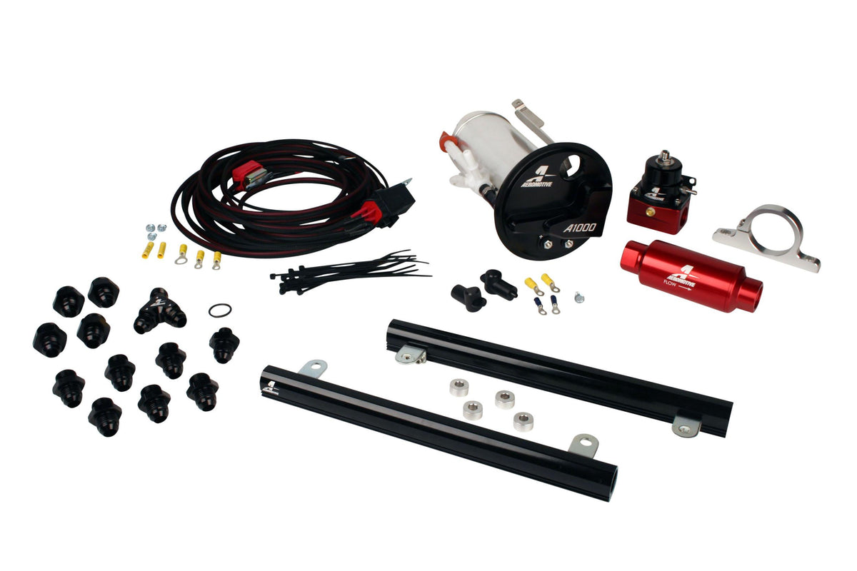 Aeromotive 17314 07-12 Shelby GT500 Stealth A1000 Racing Fuel System with 5.4L CJ Fuel Rails