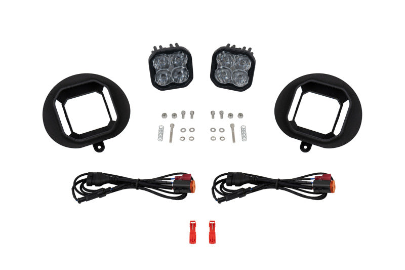Diode Dynamics SS3 Sport Type DR Kit ABL White SAE Fog