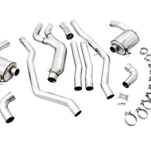 AWE Non-Resonated Touring Edition Exhaust for G20 M340i - OE Tips (2019+ 3 Series) - 3015-11058