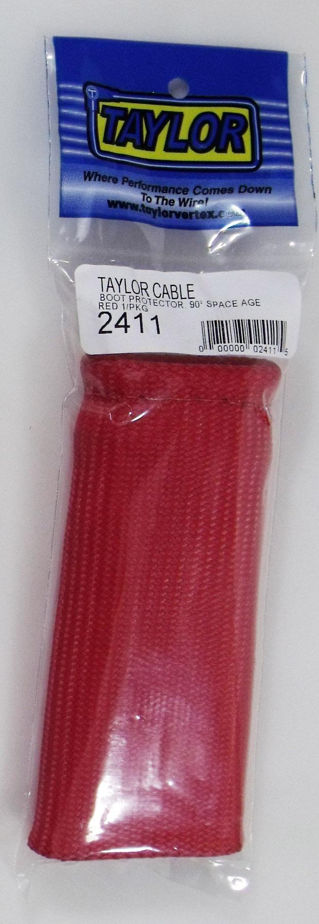 TAYLOR CABLE Space Age 90 Boot Protector red - 2411