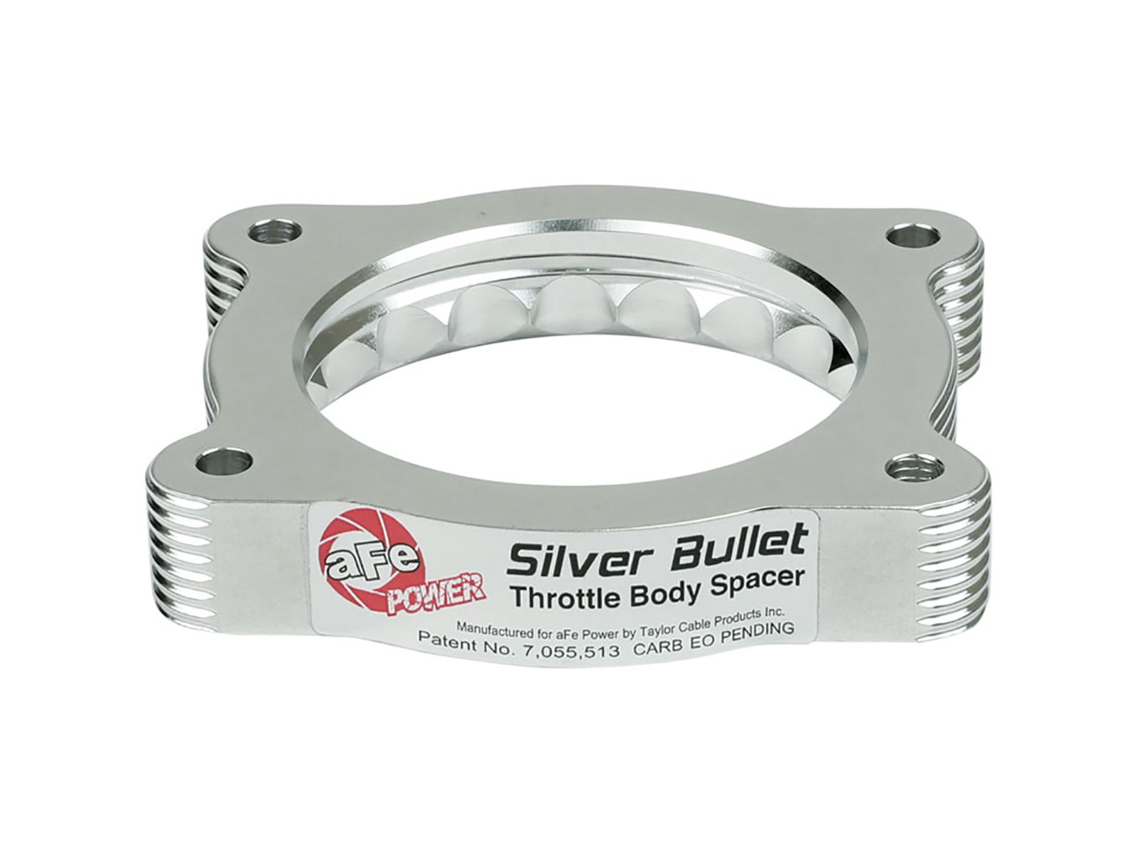AFE Silver Bullet Throttle Body Spacer Kit (2004-2012 i-350, i-370, Colorado, Colorado, Canyon, Canyon, H3, H3) - 46-34018