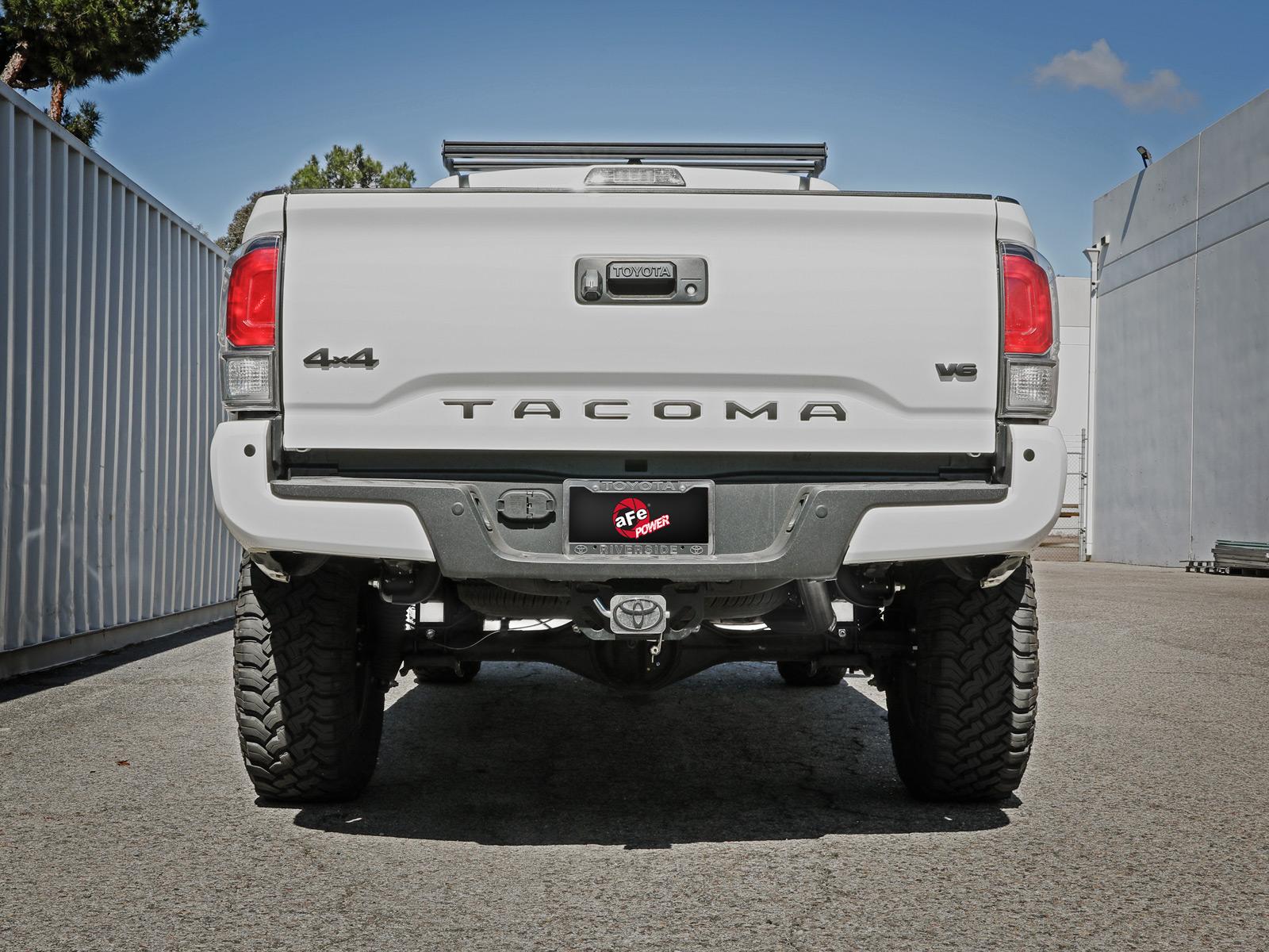 AFE MACH Force-Xp 2-1/2in 409 Stainless Steel Cat-Back Exhaust System (2016-2021 Tacoma, Tacoma) - 49-46034