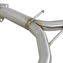 AFE Takeda 1-3/4 IN to 2-1/4 IN 304 Stainless Steel Axle-Back Exhaust w/ Polish Tips (2013-2017 Accord, Accord) - 49-36604