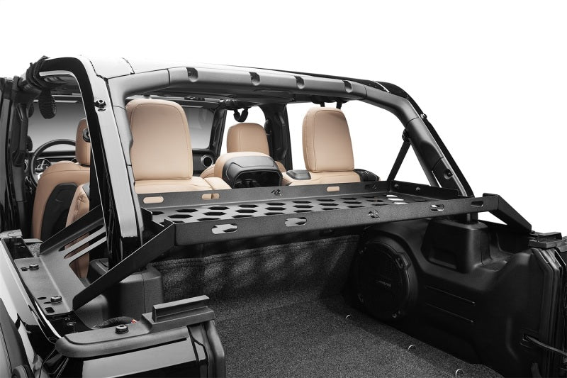 Rugged Ridge Interior Storage Rack;Black;Jeep - 13551.41