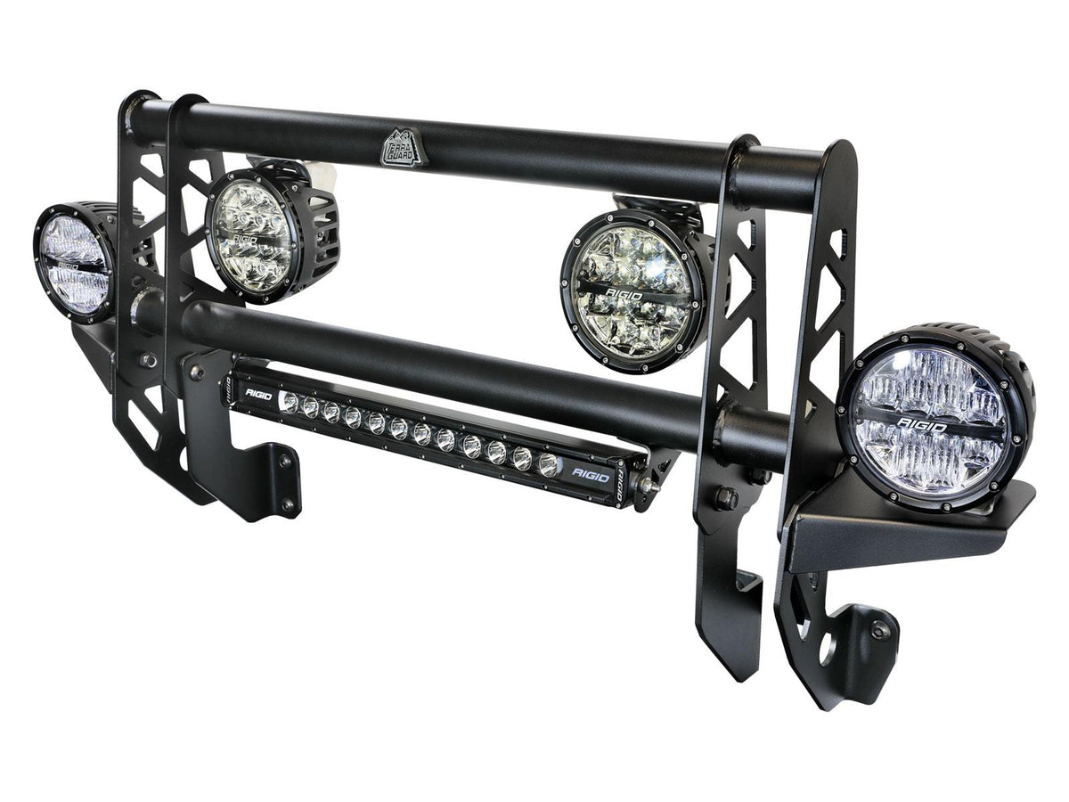 aFe POWER Terra Guard Bull Bar with RIGID Lights (2021-2025 Ford Bronco) - FBBR-04
