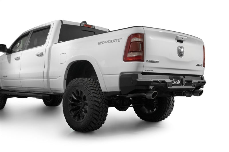 Addictive Desert Designs 2019-2024 RAM 1500 non-Rebal Black Label Rear Bumper - R55020NA0103