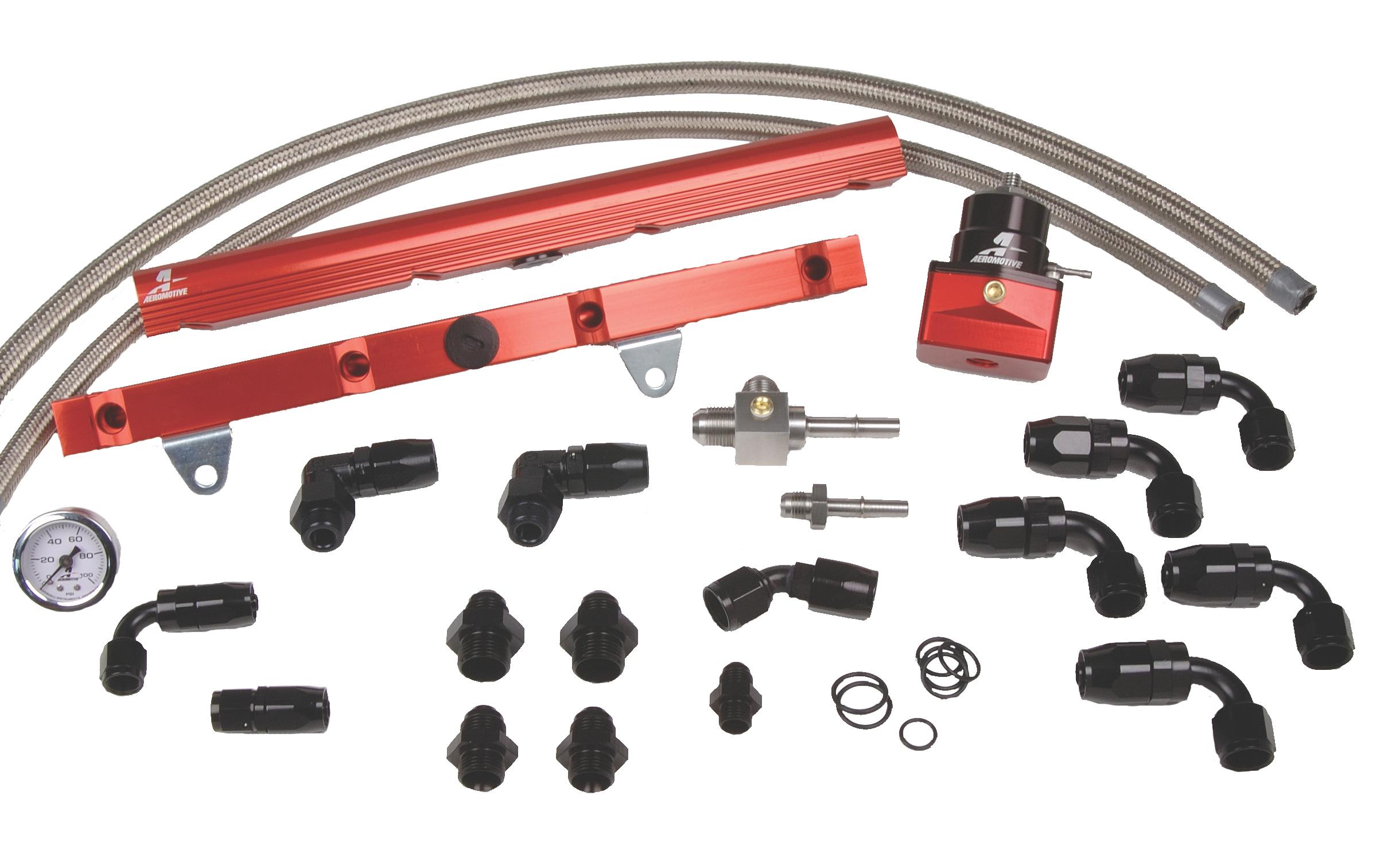 Aeromotive 99-03 1/2 Gm Ls1 Corvette Fuel Rail System (1999-2004 Corvette) - 14129