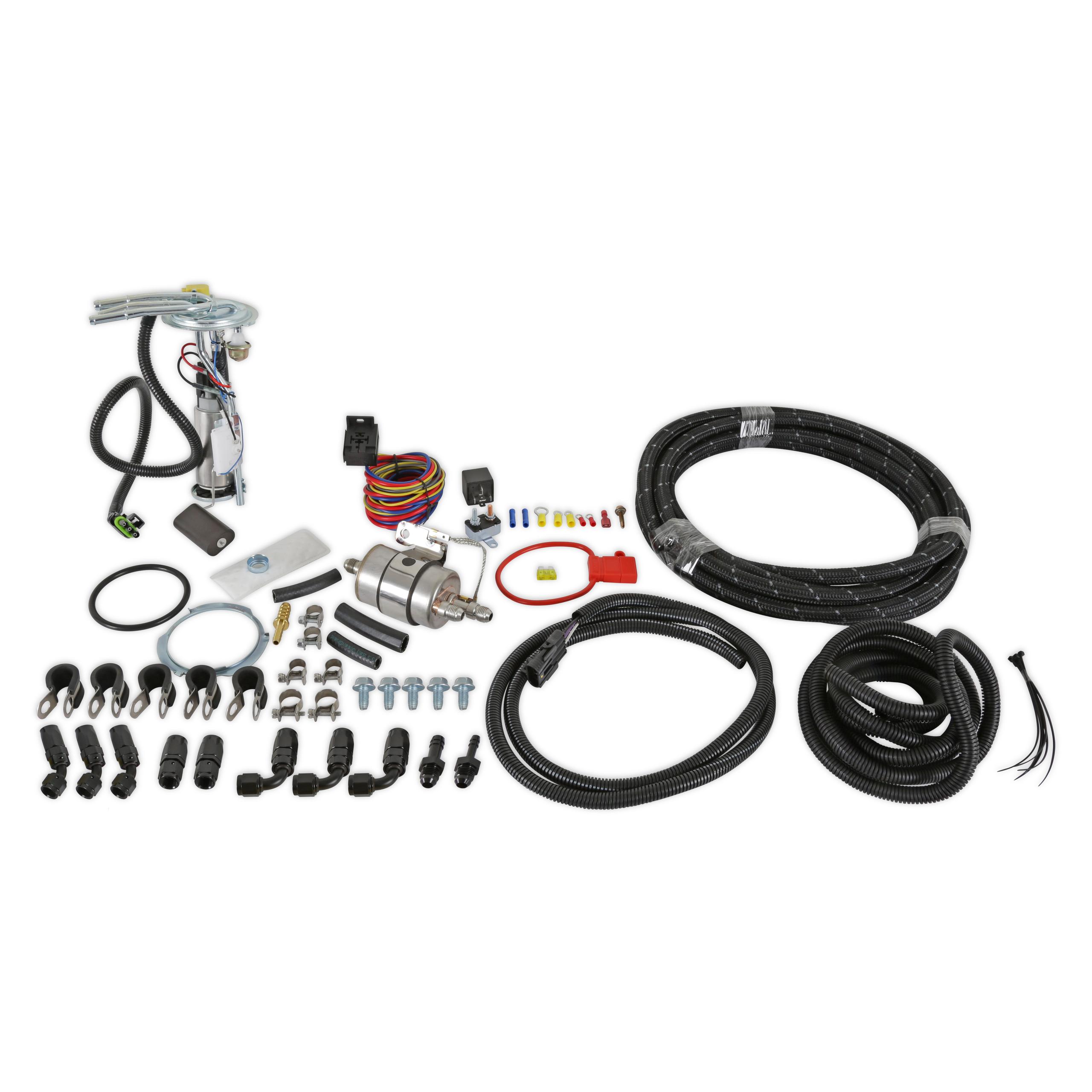 Holley G-BODY RETURNLESS FUEL SYSTEM KIT - 526-23