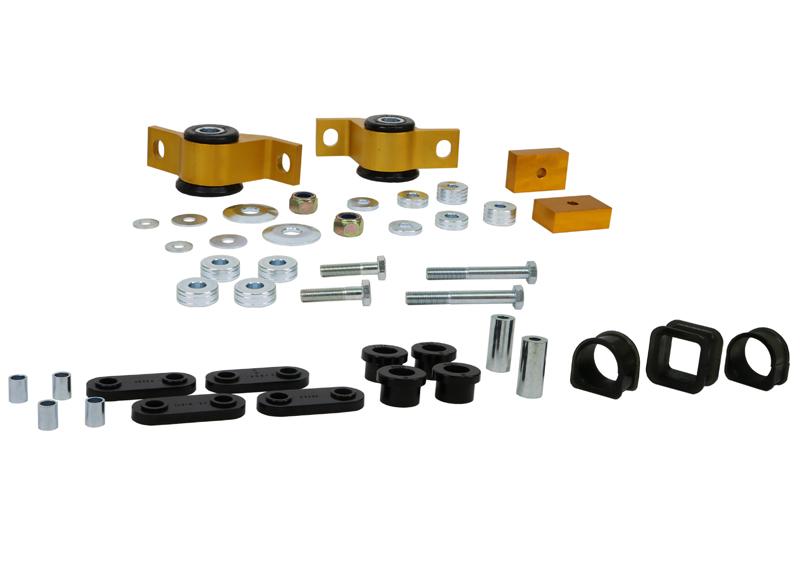 Whiteline Performance Essential Vehicle Kit Essential Front Vehicle Kit Contains W52837A, Kca359, W92829 And Ksr202 Whiteline (2002-2007 Impreza) - WEK076