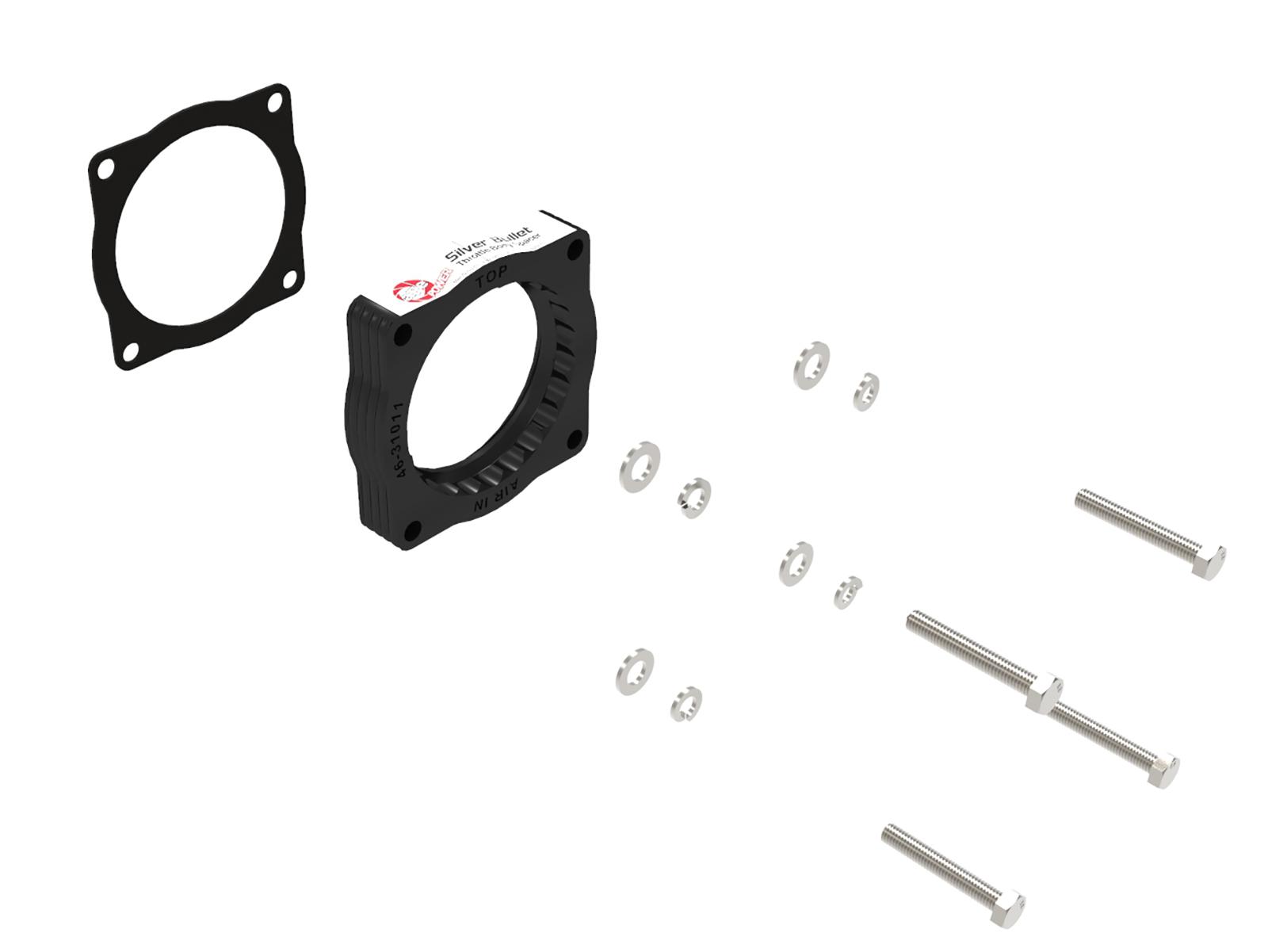 aFe Power Silver Bullet Throttle Body Spacer (2006-2013 BMW 3 Series) - 46-31011