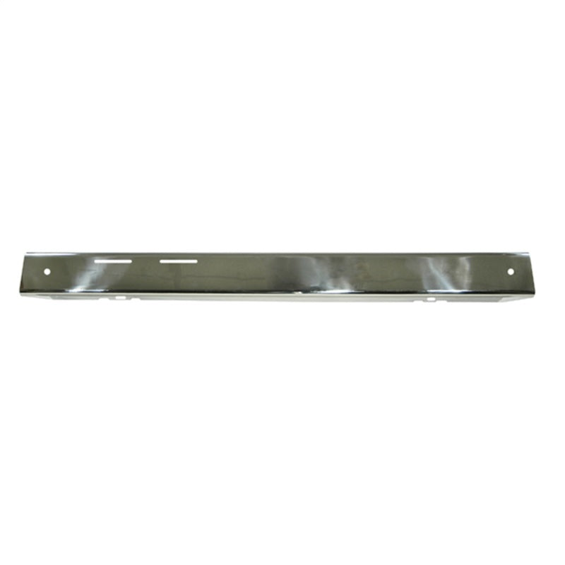 Rugged Ridge Bumper Overlay Front Stainless Steel; 76-86 Jeep Cj - 11109.01