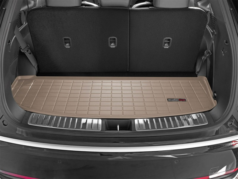 WeatherTech 2026 Hyundai Palisade Behind 3rd Row Cargo Liners - Tan