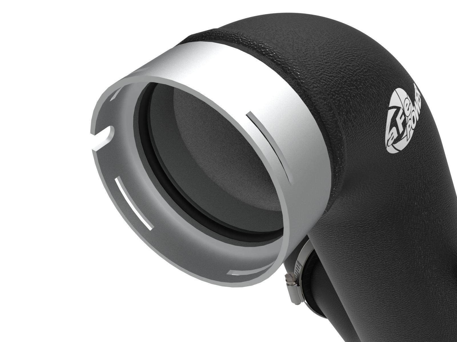 AFE BladeRunner 2-1/2 IN & 3 IN Aluminum Hot and Cold Charge Pipe Kit Black (2023-2025 Colorado , Canyon) - 46-20744-B