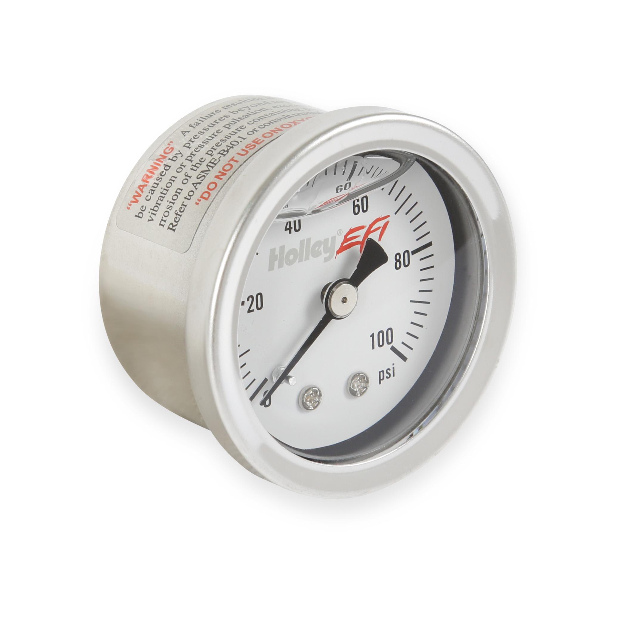 Holley Efi Fuel Pressure Gauge - 26-507