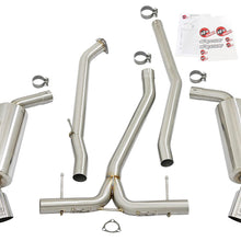 AFE Takeda Cat-Back Exhaust w/ Polished Tip (2016-2021 Civic) - 49-36615-P