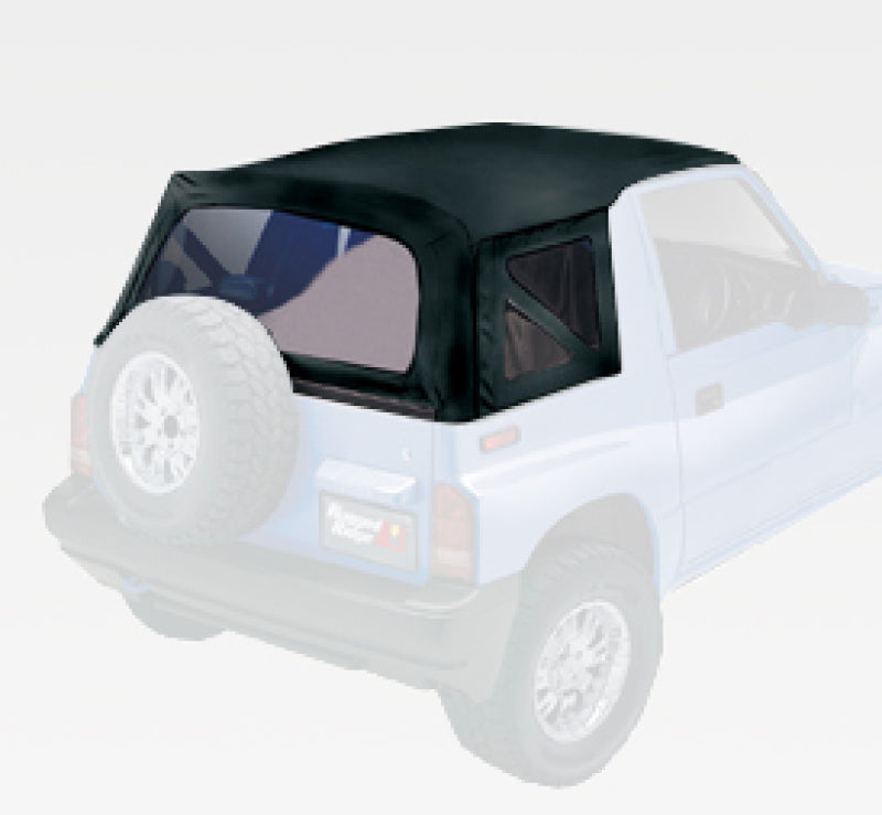 Rugged Ridge Xhd Soft Top Black Denim Clear Windows; 95-98 Suzuki Sidekicks - 53723.15