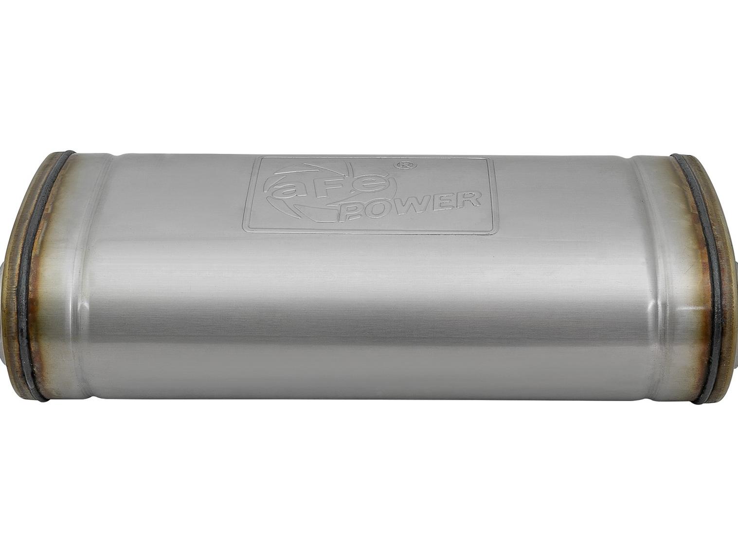 AFE Axle-Back Exhaust System (2007-2018 Jeep Wrangler V6-3.6/3.8L) - 49-48086-P